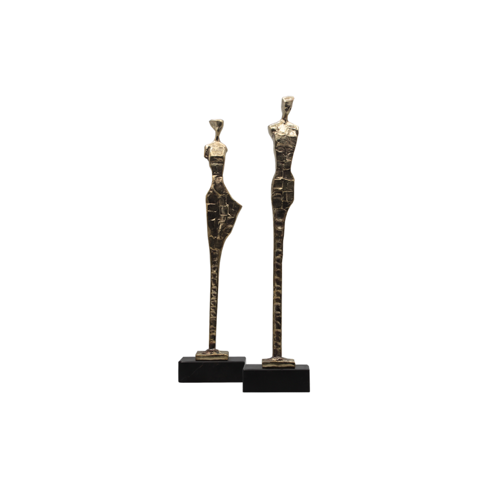 MERMER KAİDE ÜZERİ BRONZ KADIN
